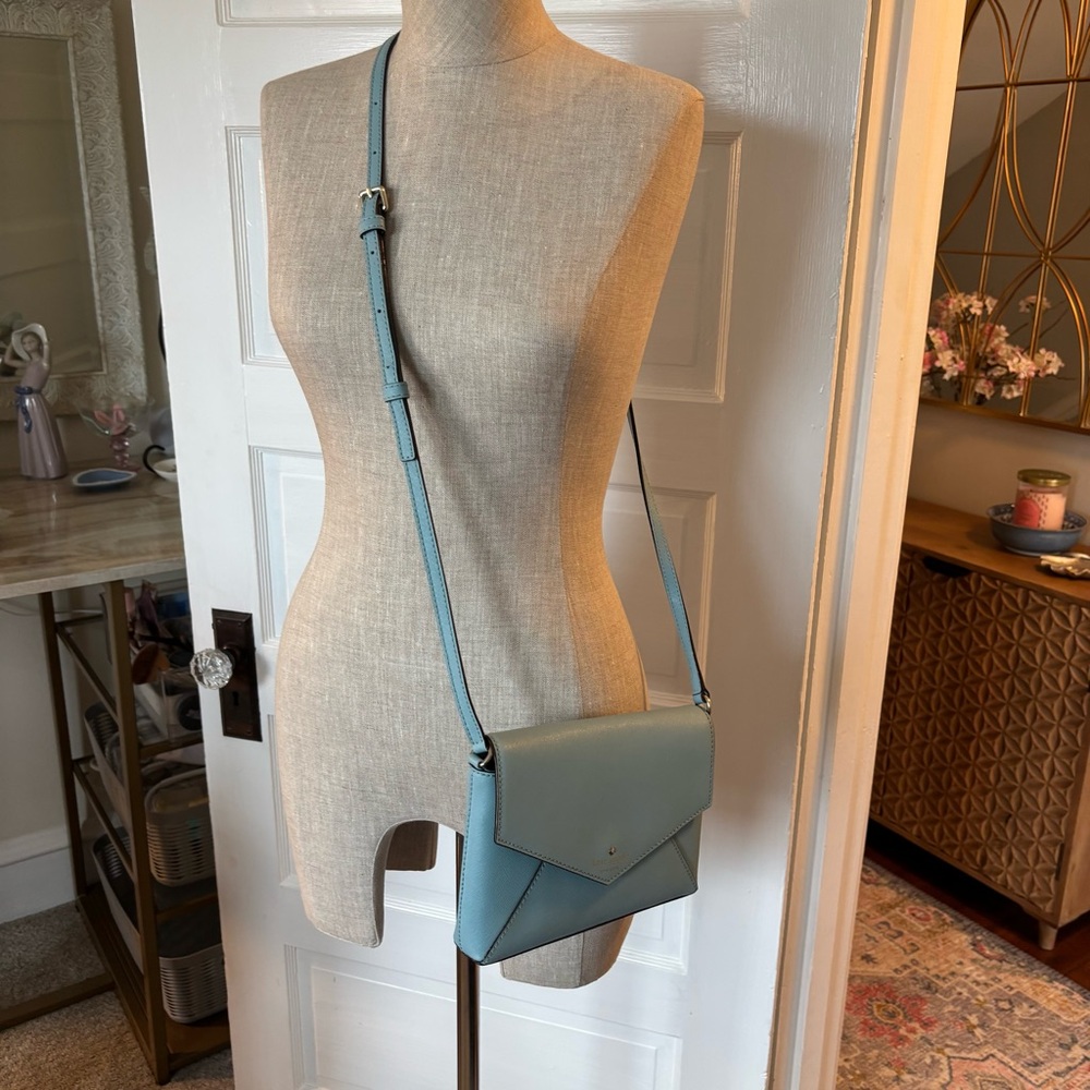 Kate Spade Envelope Crossbody Bag in Blue